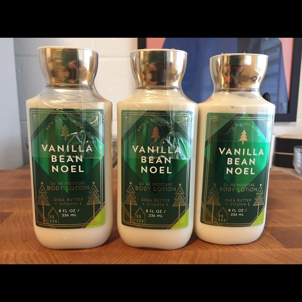 3 x 8oz unopened Bath & Body Works Lotion